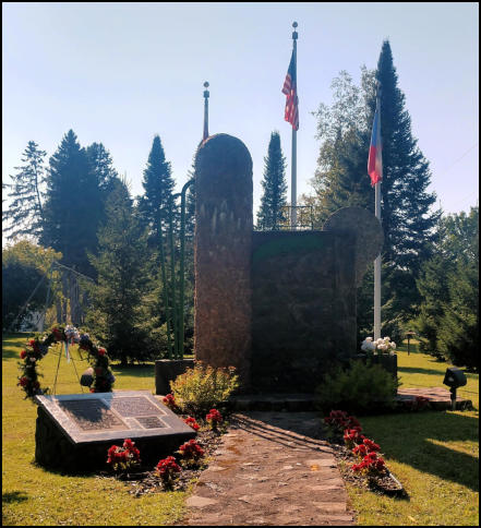 Sokol Park and Lidice Monument, Phillips, Wisconsin